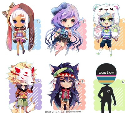 萌系卡通人物 動漫設計中的治愈系藝術(shù)